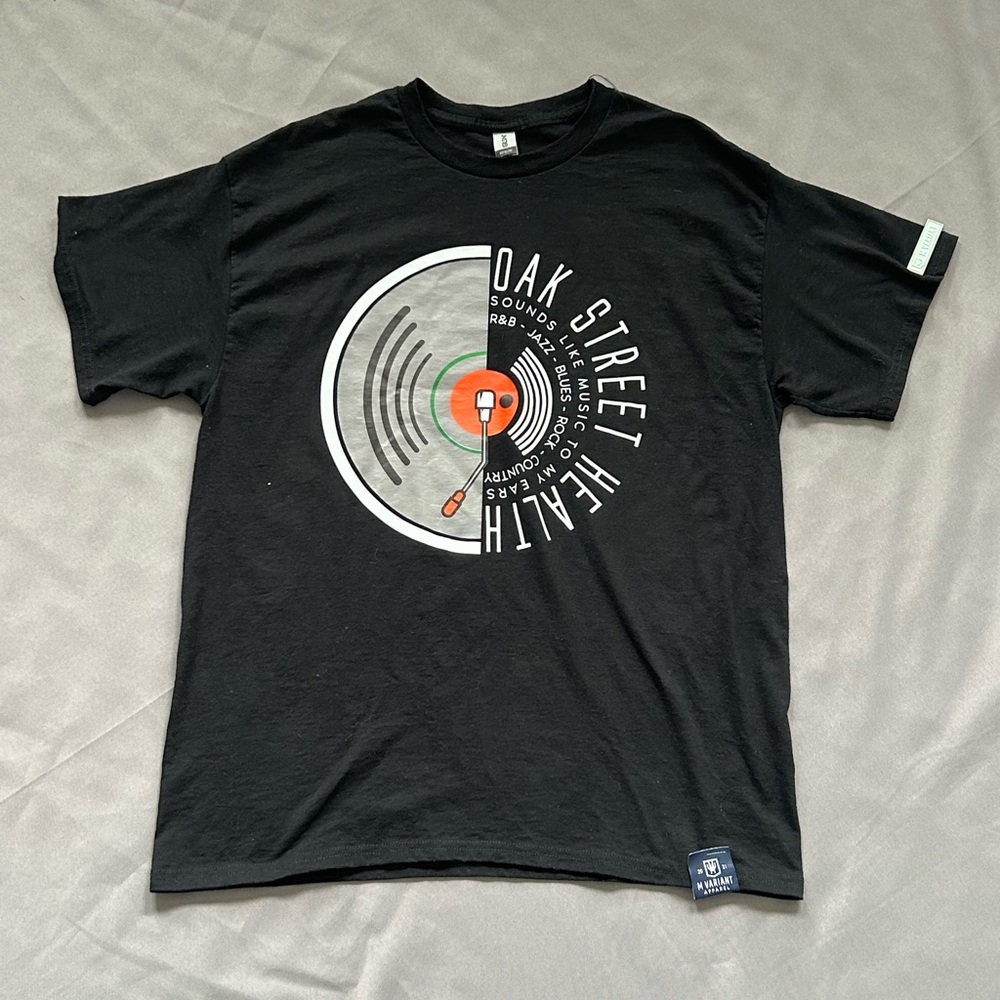 Black Graphic Tee